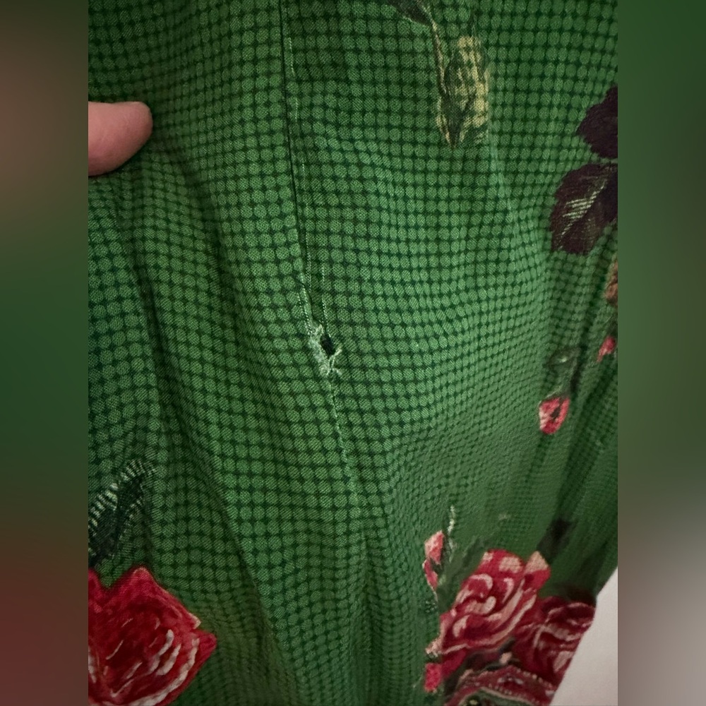 Farm Rio XS petite bolero maxi dress w/one noted flaw in the back. Priced 2 sell - Picture 11 of 15
